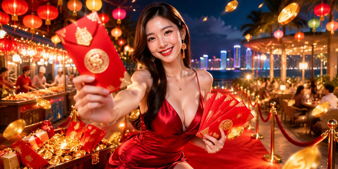 Phong bao đỏ may mắn và bonus tại chợ đêm Đà Nẵng