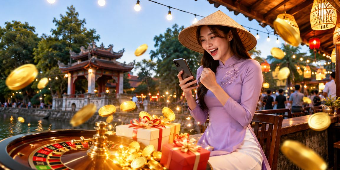 Cảnh chơi Roulette tại sòng bạc Hà Nội với người chơi tập trung